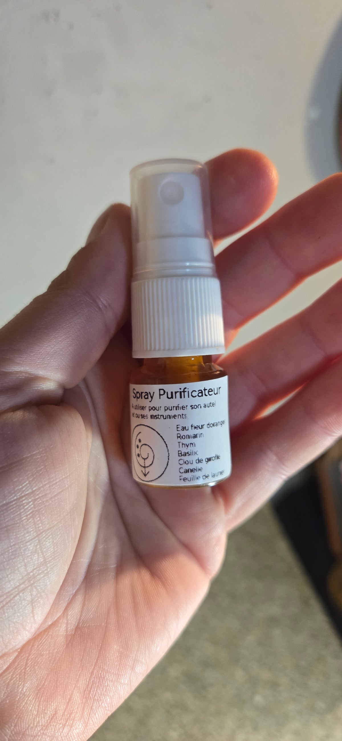 Spray de purification