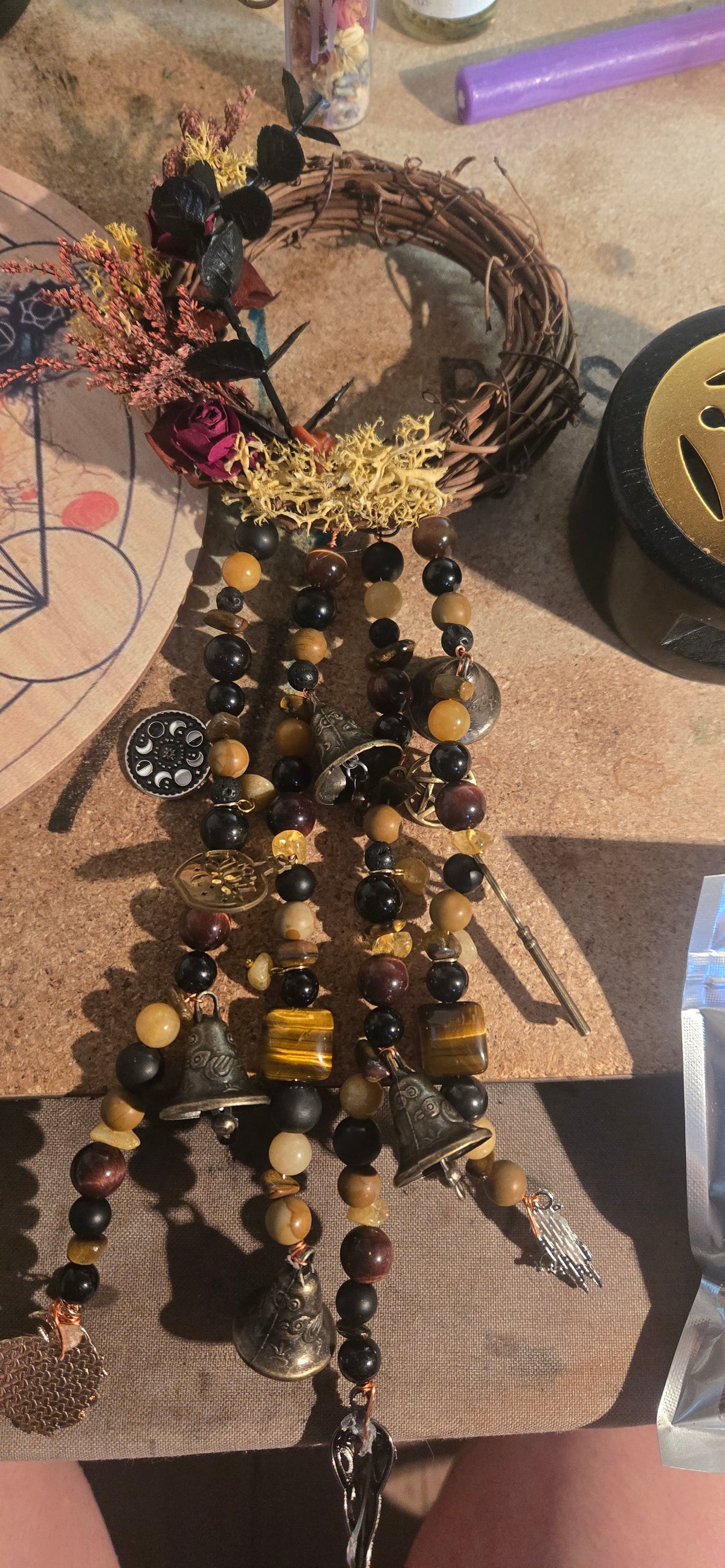Clochette de sorciere de protection