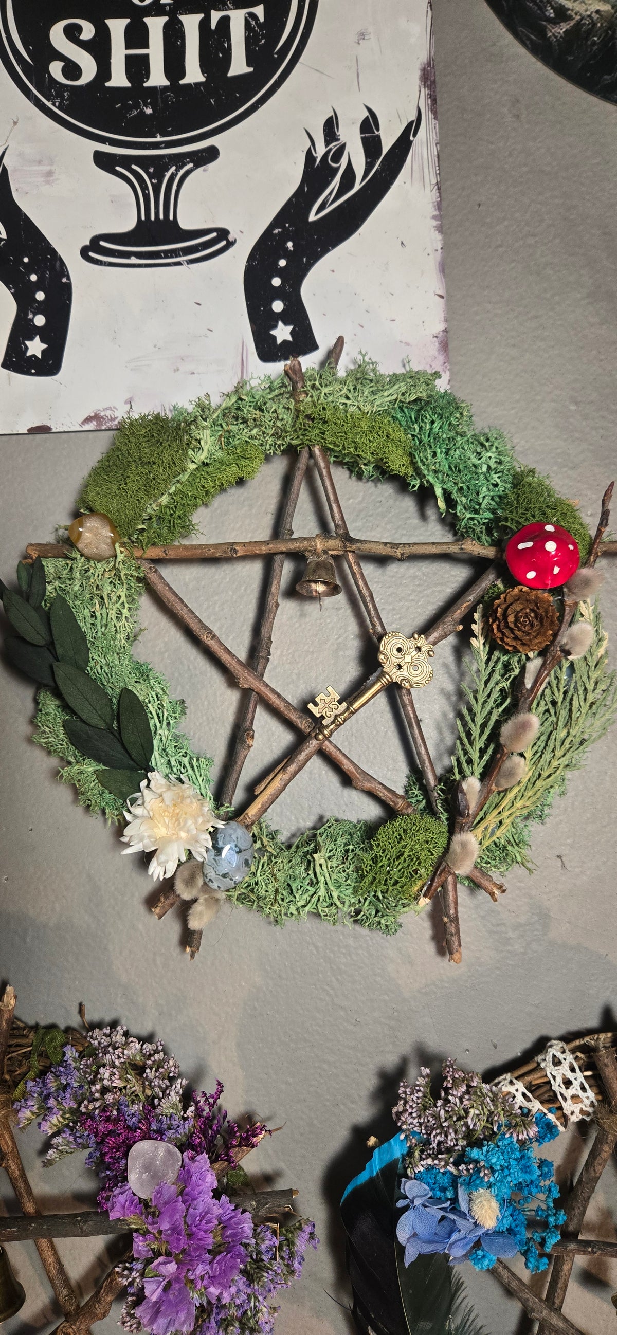 Pentacle de protection 6 pouces