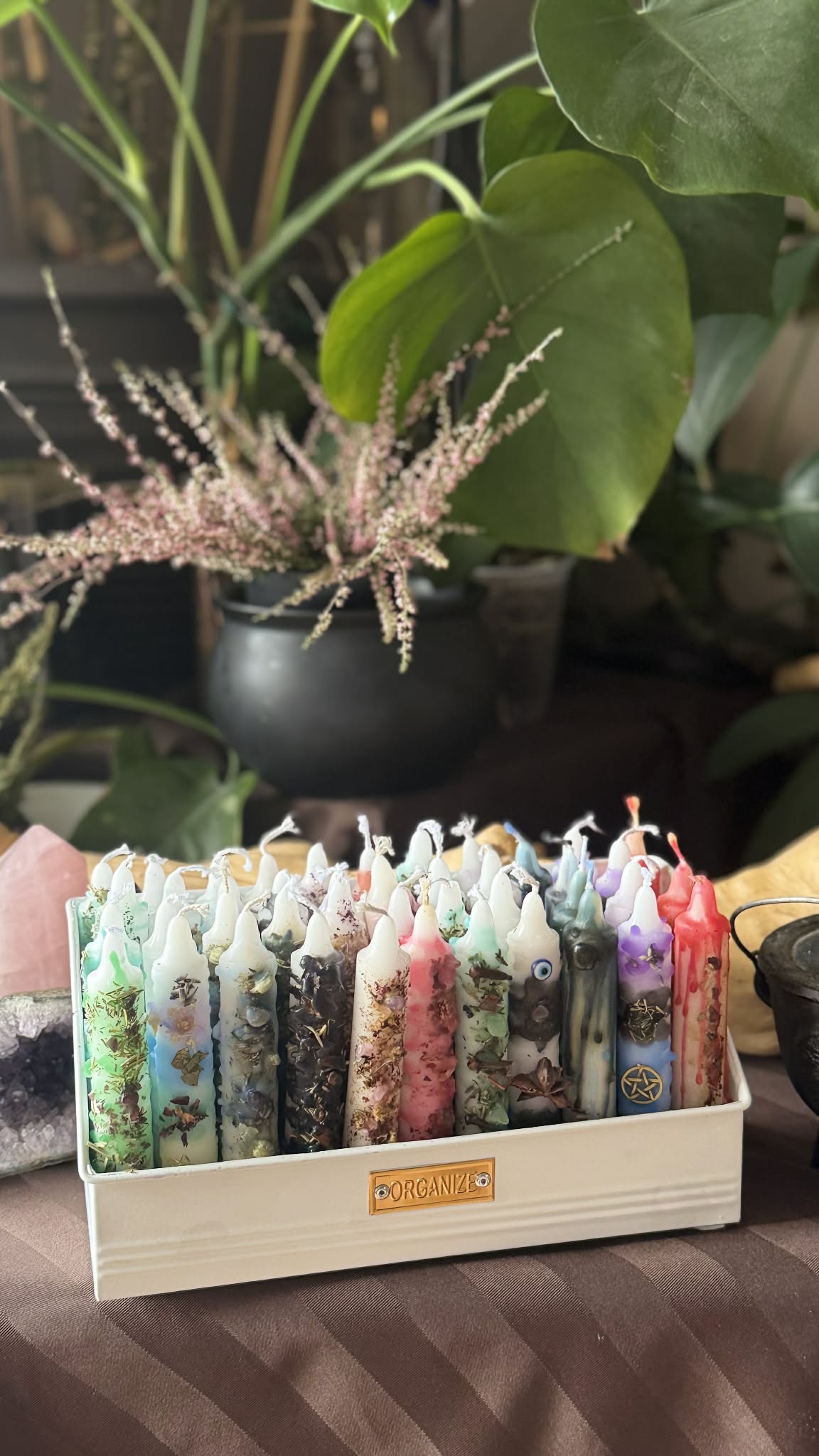 Chandelle Dintention pour rituel