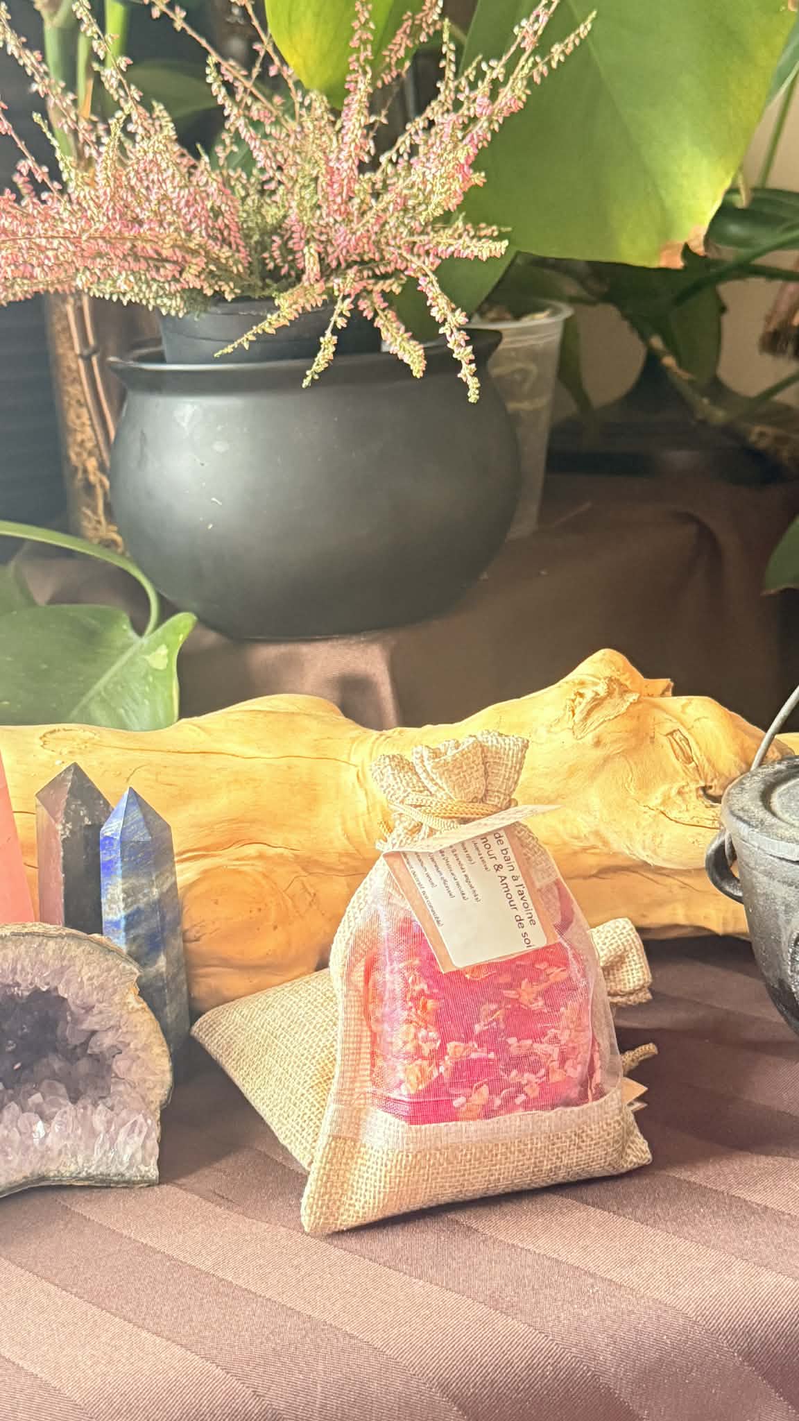 Thé de bain à lavoine peau sensible