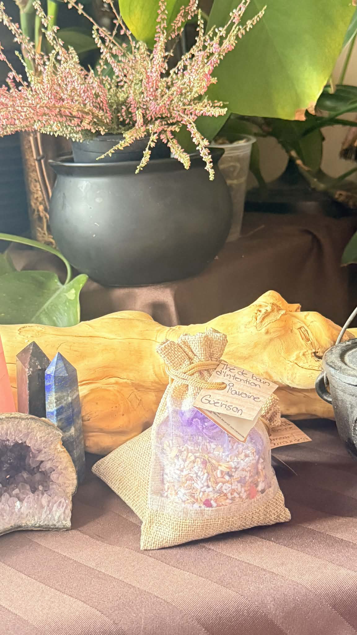 Thé de bain à lavoine peau sensible