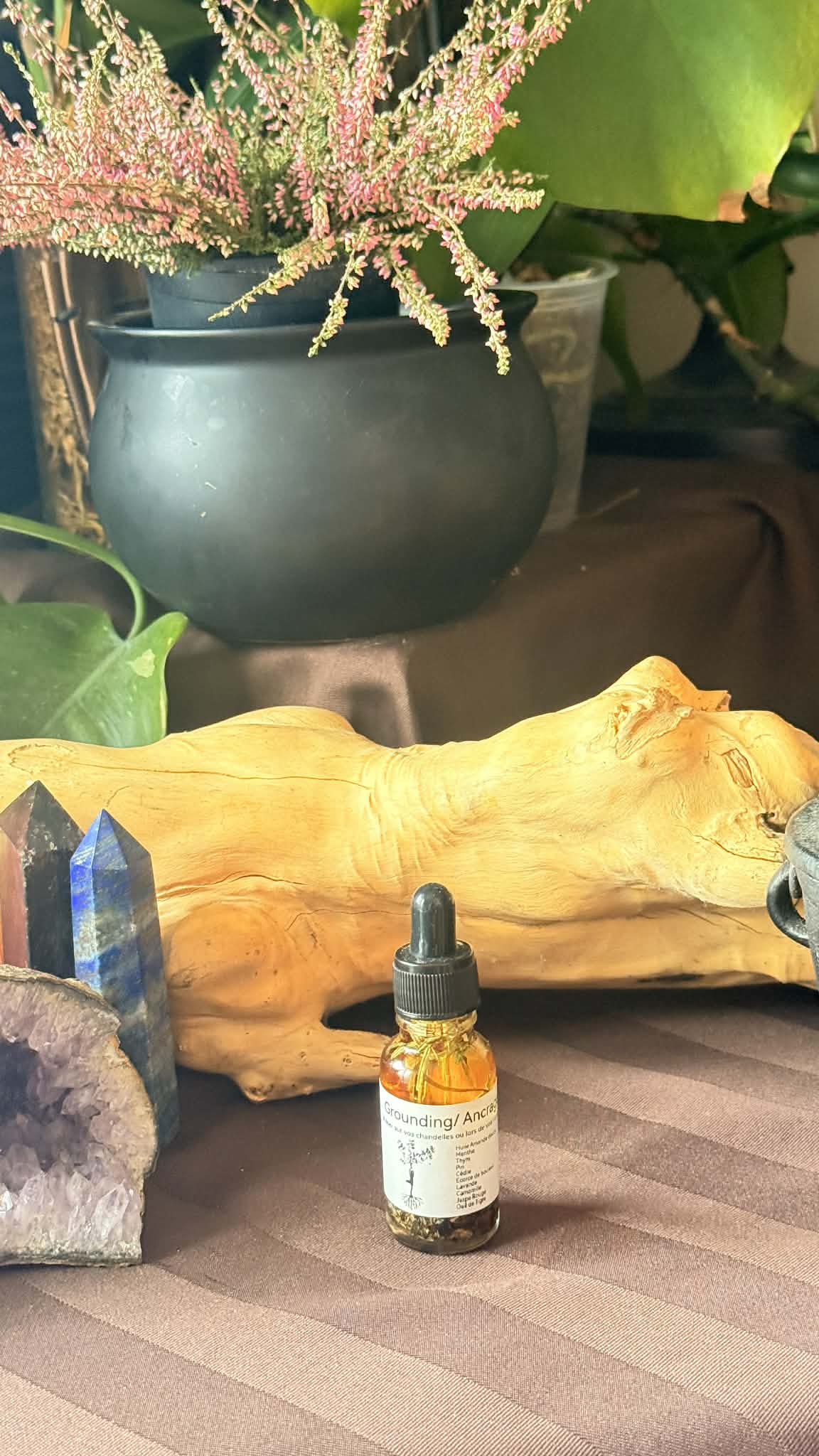 Huile dintention pour chandelle ou rituel