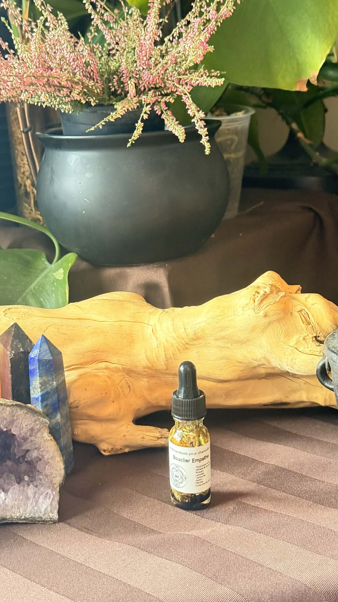Huile dintention pour chandelle ou rituel