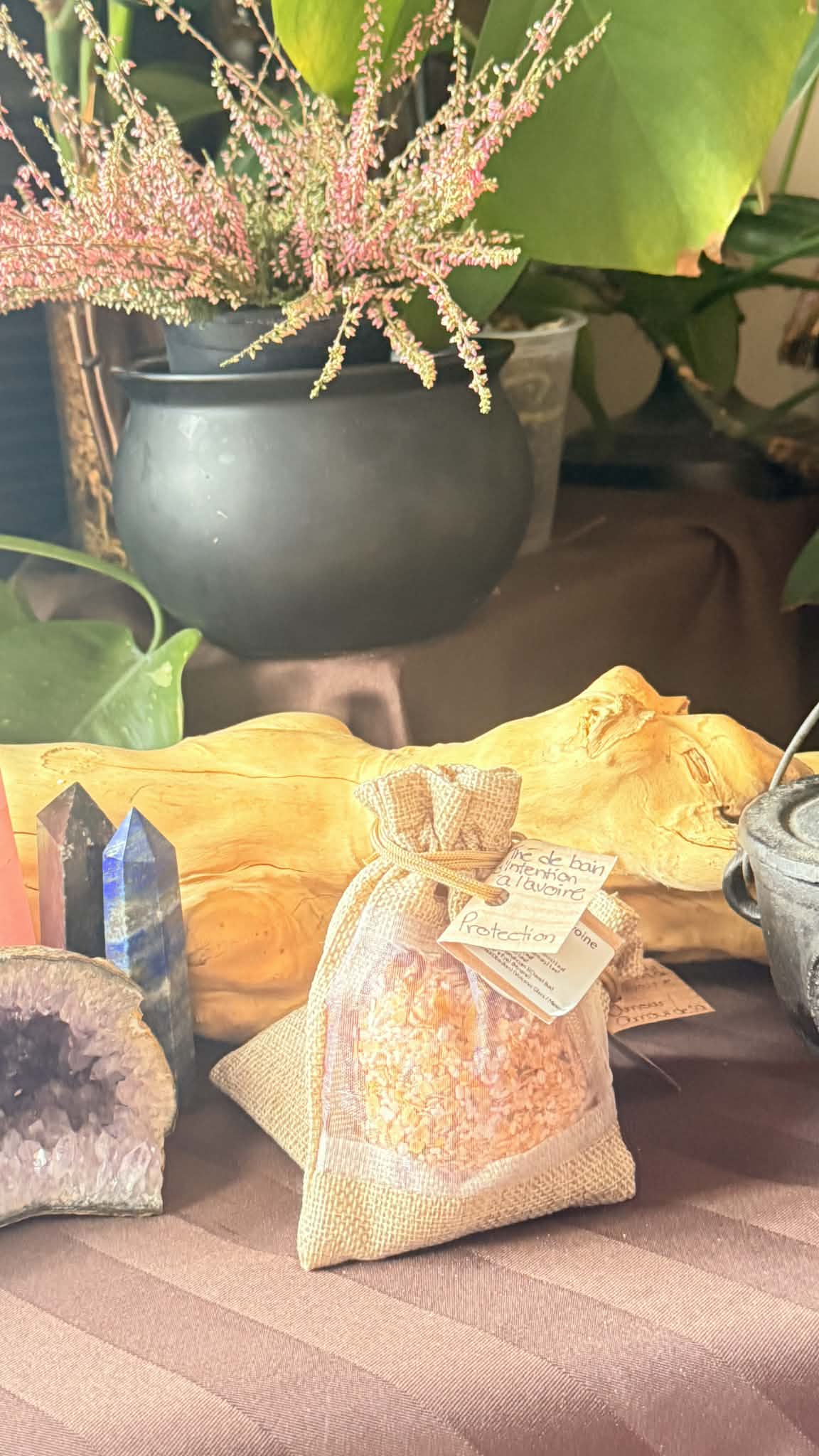 Thé de bain à lavoine peau sensible
